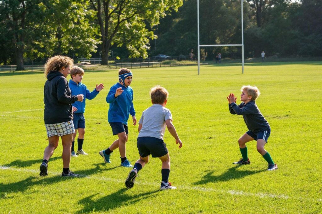 Comment organiser un stage de rugby pour enfants pendant les vacances scolaires ?