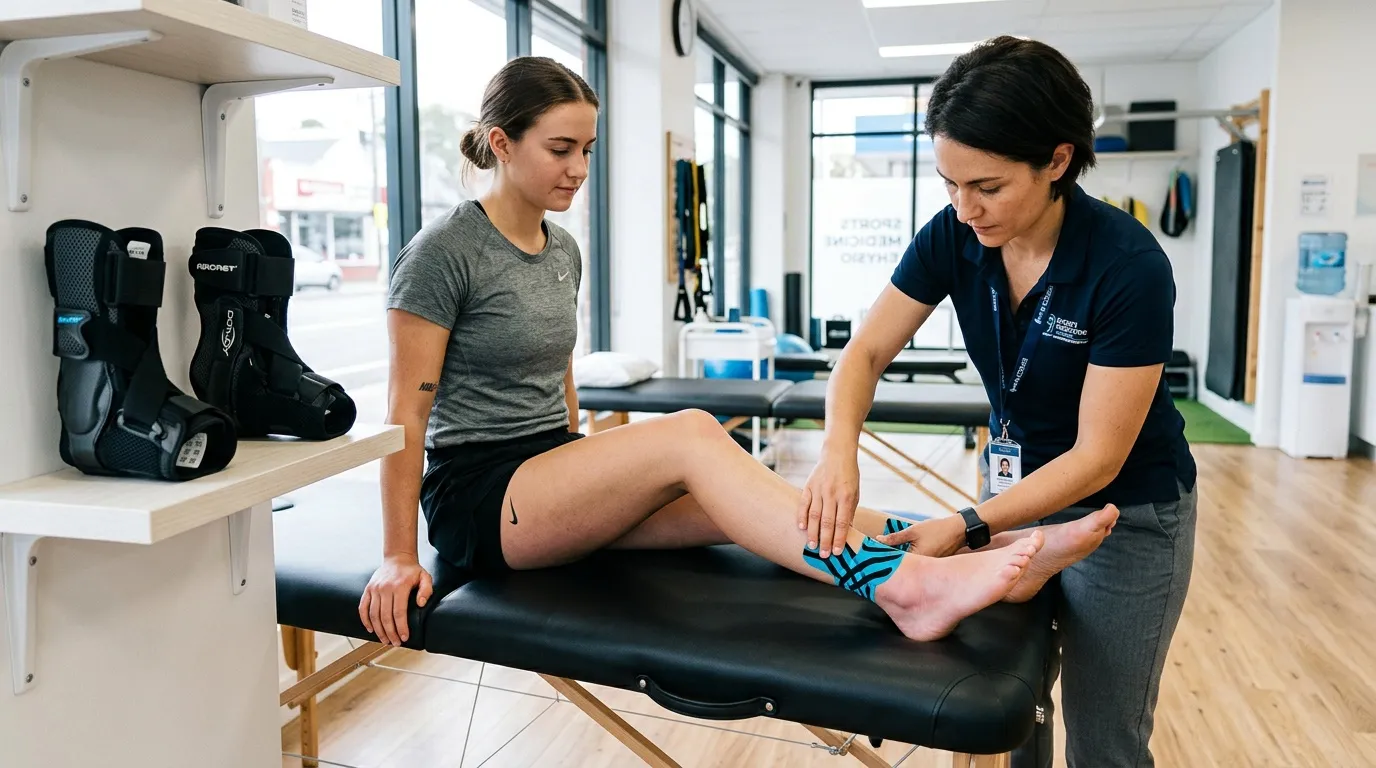 Entorse du pouce au rugby : traitement et strapping